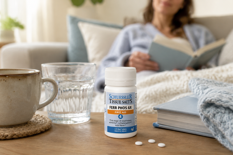 My health trinity when I am run down begins with Tissue Salts